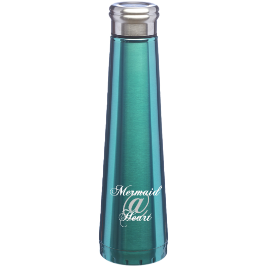 Mermaid@Heart 16 oz insulated stainless steel water bottle