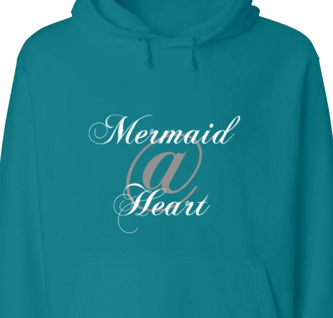 Mermaid@Heart Adult Comfort Hooded Sweatshirt